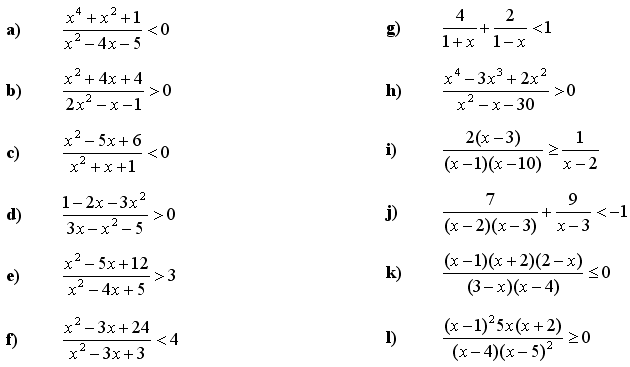 Kvadratické rovnice a nerovnice - Příklad 4 - Zadání
